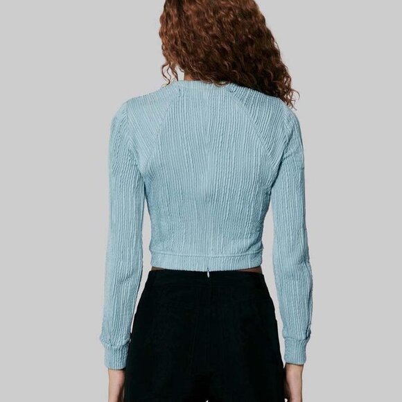 ECKHAUS LATTA womens sliced cardigsn - Picture 3 of 4